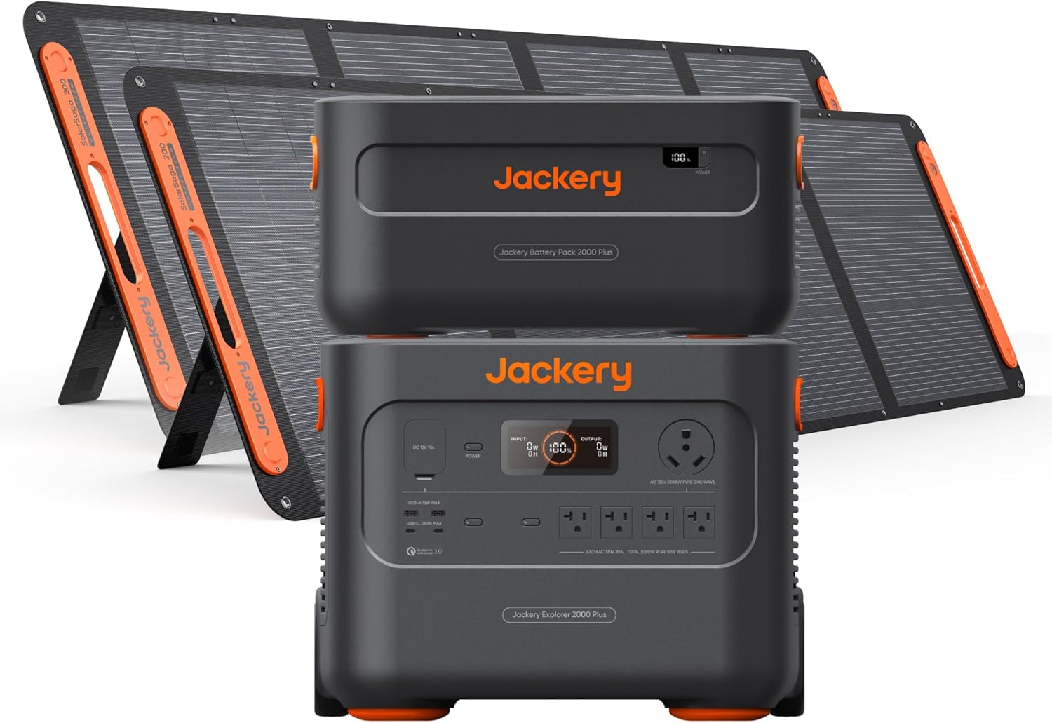 Jackery Solar Generator 4000 Kit